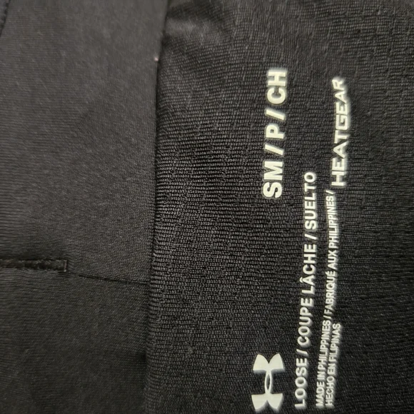 Under Armour Black and Gray Athletic Shorts - Picture 3 of 3